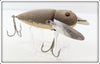 Vintage Heddon Grey Flocked Mouse Musky Crazy Crawler Lure 2150 GM