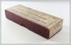 William Shakespeare Rhodes Wooden Minnow In Maroon Box