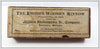 William Shakespeare Rhodes Wooden Minnow In Maroon Box