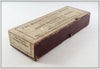 William Shakespeare Rhodes Wooden Minnow In Maroon Box