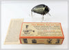 Vintage Heddon Black Shore Punkinseed Sinker Lure In Box 730 XBW