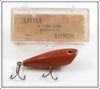 Vintage York Baits Natural Finish Little Butch Lure In Box