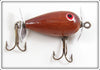 York Baits Natural Finish Lucky Minnow In Box