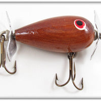 York Baits Natural Finish Lucky Minnow In Box