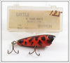 York Baits Orange Black Spots Little Butch Lure In Box