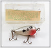 Vintage York Baits Shad Back Lucky Minnow Lure In Box