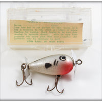 Vintage York Baits Shad Back Lucky Minnow Lure In Box