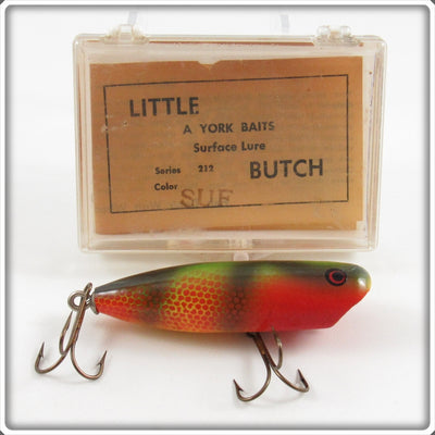 Vintage York Baits Sunfish Little Butch Lure In Box