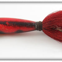 South Bend Red Hex Combination Minnow 932 R