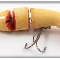 Vintage Heddon Red & White Gamefisher 5502 Lure