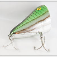 Norman Chrome & Green With Stripes Willy's Wobbler In Box