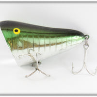 Norman Chrome & Green With Stripes Willy's Wobbler In Box