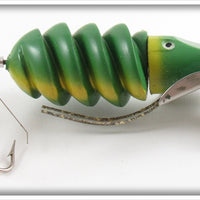 Zink Artificial Bait Co Green Zink Screwtail In Box