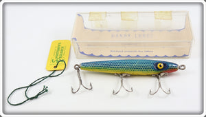 Florida Fishing Tackle Lonn's Sales Blue Scale Dandy Lure In Box