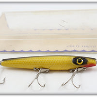 Florida Fishing Tackle Lonn's Sales Yellow Scale Dandy Lure In Box