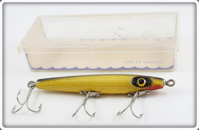 Florida Fishing Tackle Lonn's Sales Yellow Scale Dandy Lure In Box