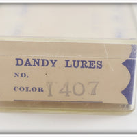 Florida Fishing Tackle Lonn's Sales Yellow Scale Dandy Lure In Box