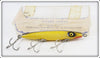 Florida Fishing Tackle Lonn's Sales Yellow Scale Dandy Lure In Box