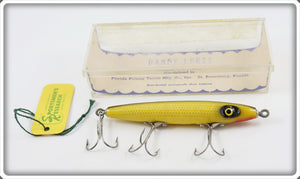 Florida Fishing Tackle Lonn's Sales Yellow Scale Dandy Lure In Box