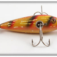 Vintage Heddon Bar Perch 100 Dowagiac Minnow Lure 109L