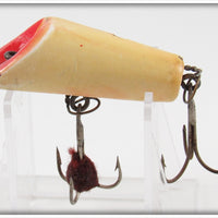 Wise Sportsman Supply White & Red Jim Dandy Wobbler