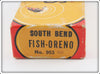 South Bend Red Arrowhead White Fish Oreno In RH Box