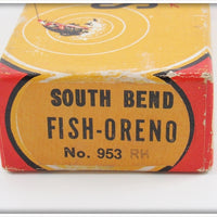 South Bend Red Arrowhead White Fish Oreno In RH Box