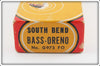 South Bend Fire Orange Bass Oreno In Box G973 FO