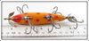 Heddon Spotted Orange Dowagiac Minnow 150 SO