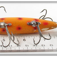 Heddon Spotted Orange Dowagiac Minnow 150 SO