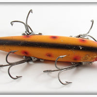 Heddon Spotted Orange Dowagiac Minnow 150 SO