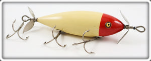 Vintage South Bend Red Head White Surf Oreno Lure 963 RH