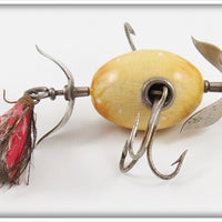 Vintage Shakespeare White Whirlwind Spinner Lure