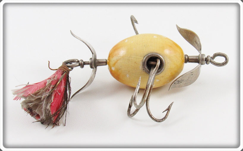 Vintage Shakespeare White Whirlwind Spinner Lure