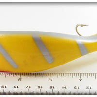 Heddon Yellow Silver Stripe Musky Prowler 7075 YWS