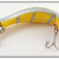 Heddon Yellow Silver Stripe Musky Prowler 7075 YWS