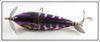 South Bend Purple & White Spotted Coach Dog Pup Spin I Diddee 916 PSP