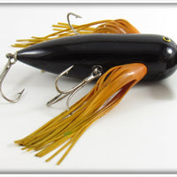 P & V Bait Co Black Yellow Wings Red Wing Black Bird Lure