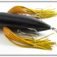 P & V Bait Co Black Yellow Wings Red Wing Black Bird