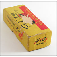 P & V Bait Co Black Red Wings Red Wing Black Bird In Box