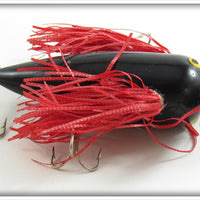 P & V Bait Co Black Red Wings Red Wing Black Bird In Box