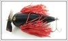 P & V Bait Co Black Red Wings Red Wing Black Bird In Box