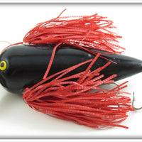 P & V Bait Co Black Red Wings Red Wing Black Bird In Box