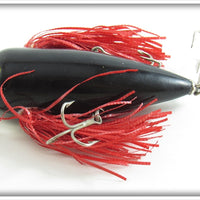 P & V Bait Co Black Red Wings Red Wing Black Bird In Box