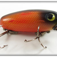 Vintage Ross Bait Red Scale Skip A Long Lure