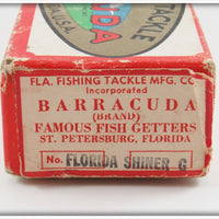 Florida Fishing Tackle Barracuda Brand Florida Shiner In Box