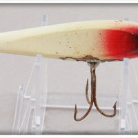 Vintage Earl Gresh Red & White Florida Lure