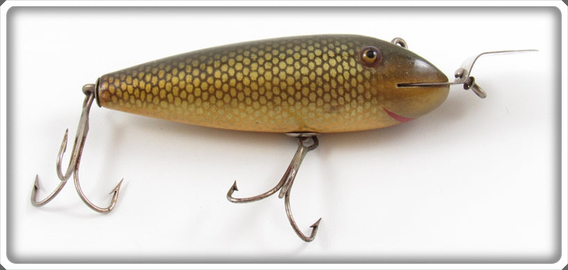 Vintage Creek Chub Natural Chub Scale Intro Wiggler 100 Lure