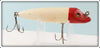 Vintage Shur Strike Red Head White Style X Pointed Nose Wiggler Lure