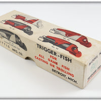 Mittig Mfg Co Orange Spotted Trigger Fish In Box